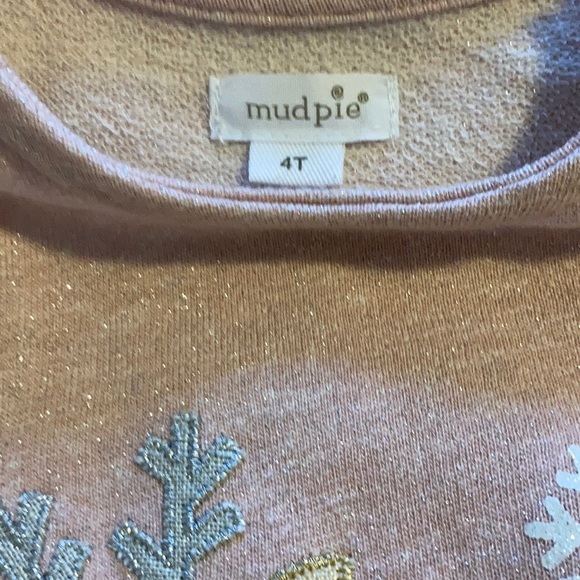 Mud Pie Girls Christmas Dress 4T - Picture 7 of 7